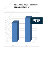 Grafik Kunjungan Pasien Di Pustu Balingbing Bulan Januari Tahun 2021