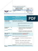 DETAILED LESSON PLAN IN EPP 5 Nakasasali Sa Discussionforum at Chat Sa Ligtas at Responsableng Pamamaraan (EPP5IE-0c-9)