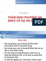 Chuong 4 - Tham Dinh Nangphuong An SXKD - Du An Dau Tu