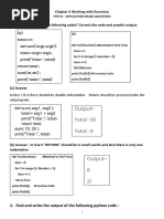 Chapter 3 - Type B - Application Based Questions