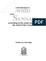 And Introduction To Tawhid and Sunnah 3rdedition