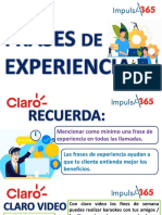 Frase de Experiencia