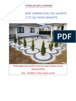 Amenagement Jardin Avec Du Quartz Blanc Et Du Pave 1111