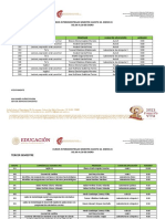 Calendario de Cursos Intesemestrales Sem Agosto 22