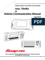 AUS Honda, Lexus, Proton, Toyota Vehicle Communication Software Manuals