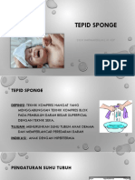 Tepid Sponge