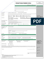 Pendaftaran Pemberi Kerja: Bagian I: Identitas Pemberi Kerja Kolom BPJS Ketenagakerjaan