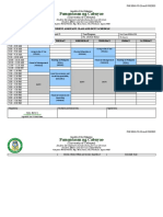 PNC Student Duty Schedule