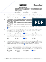 KM Relative Motion