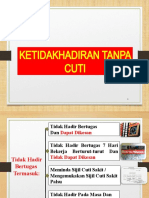 2.ketidakhadiran Tanpa Cuti