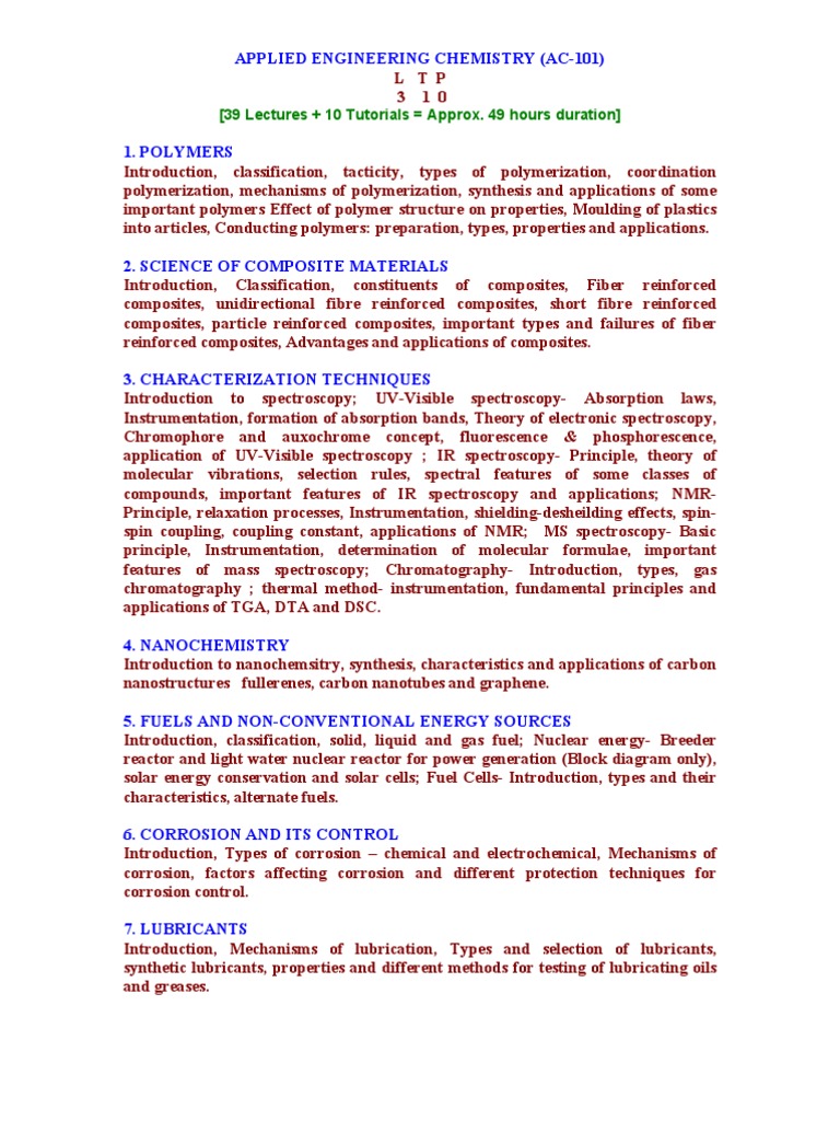 Chemistry PDF Spectroscopy Composite Material