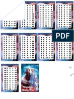 Multiplication tables for numbers 2-10