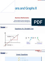 Functions and Graphs II