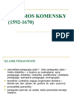 Jan Amos Komensky (1592-1670)
