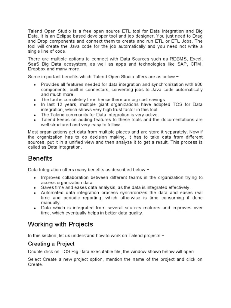 Talend Exam PDF Data Customer Relationship Management Talend Exam PDF Data Customer Relationship Management