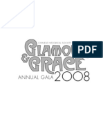 Glamour and Grace CHSA Annual Gala 2008 Program