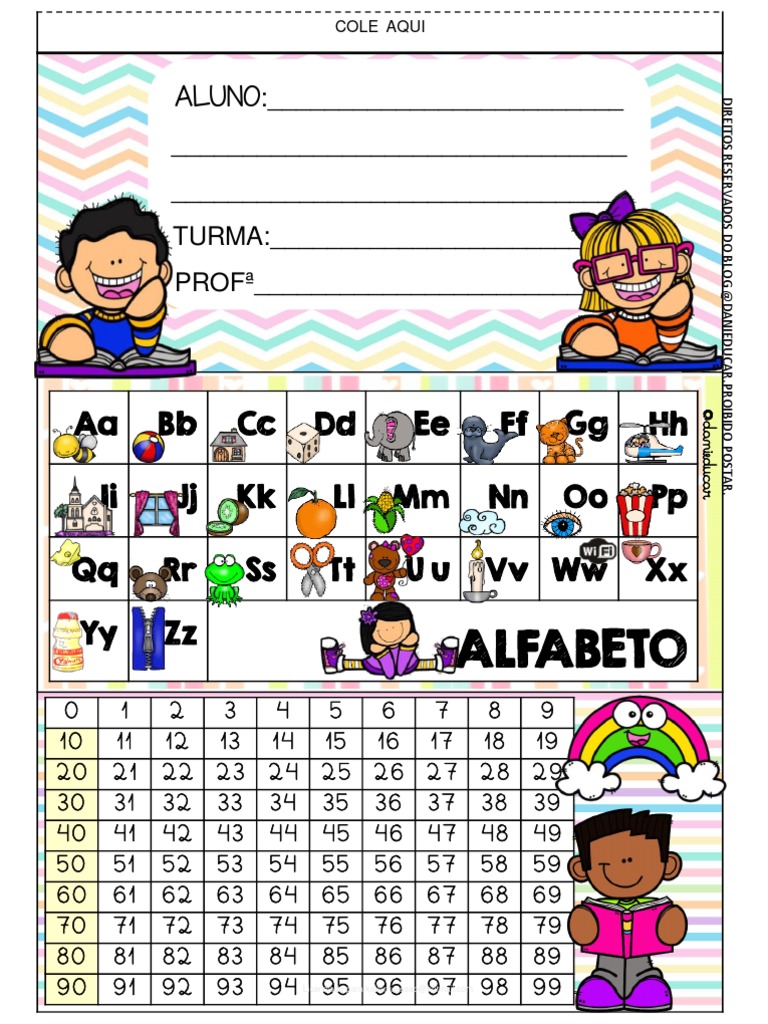 2º Ano - Crachá de Mesa | PDF