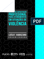 Manual de Capacitação Profissional para Atendimentos em Situações de Violência