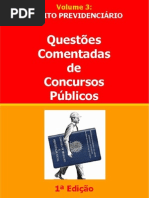 Questões Comentadas de Direito Previdenciário