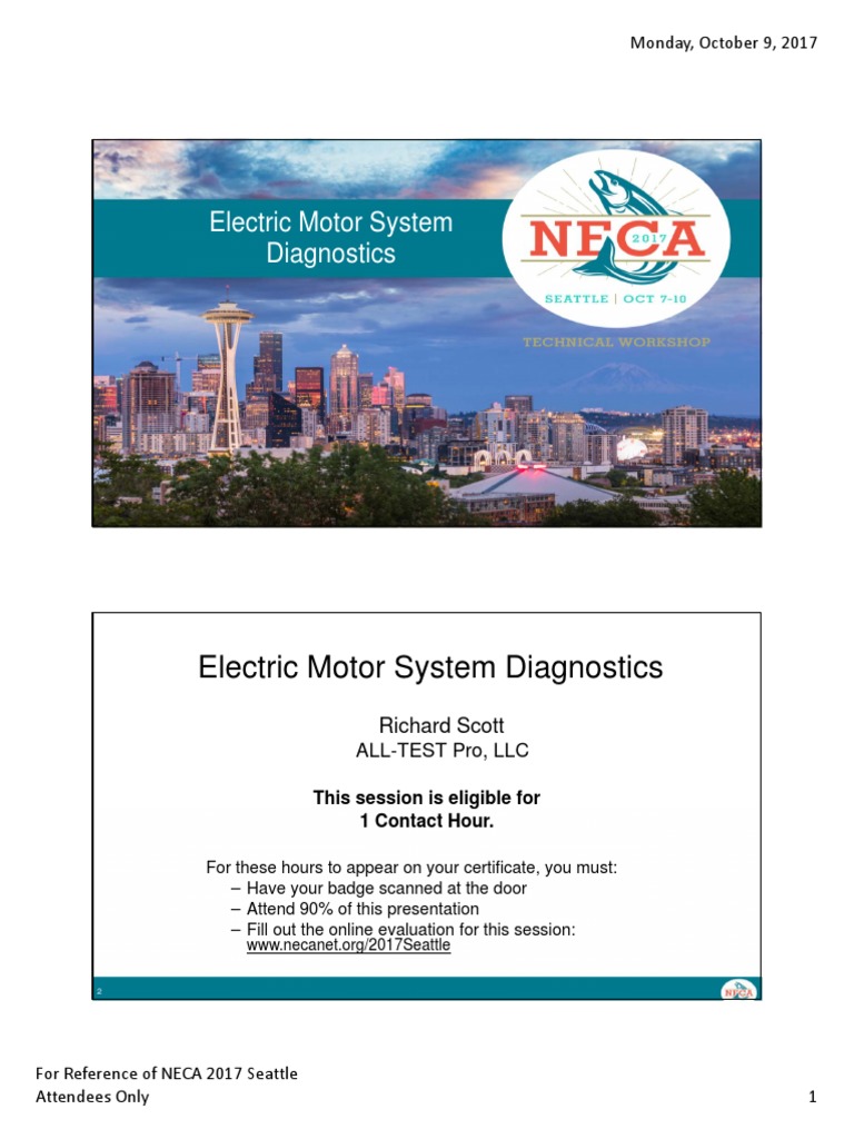 TW 8 Electric Motor System Diagnostics Scott (All Test Pro) 1200 1250