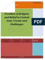 A. Alisheva - Freedom of Religion and Belief in Central Asia