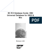 DB2 - SAP Basic DB2 administration