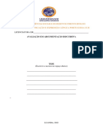 Modelo-Trabalho Sobre o Texto Argumentativo