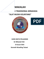 ALAT MUSIK TRADISIONAL MINAHASA