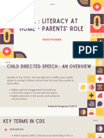 Parents' Role in Literacy