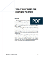 Chapter 4 The Socio Economic and Political Issues in The Philippines