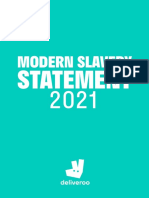 DeliverooModernSlaveryStatement 2021UK