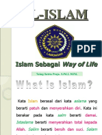 Materi 1 (Islam Sebagai Way of Life)