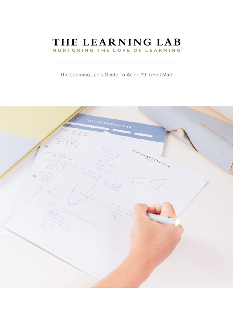 TLL Guide To Acing OLevel Math PDF Factorization Derivative