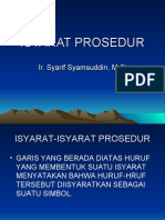 Isyarat Prosedure