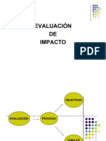 EVALUACIÓN DE IMPACTO