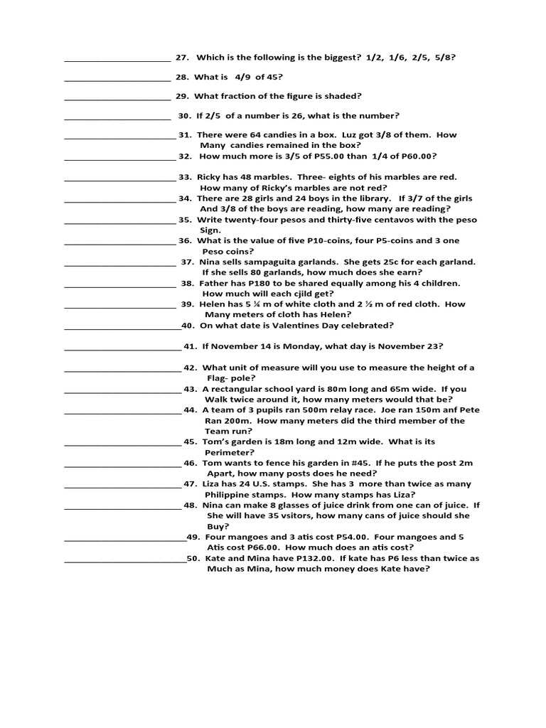 Math Challenge Pdf Payments International Trade