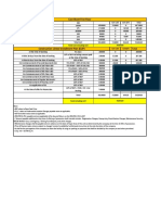 Cost Sheet First Floor - CLP