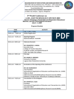 2nd WCELT 2021 Program Schedule