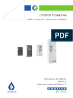 Emotron Flowdrive Software Instruction 01 6064 04r1 Es - Es