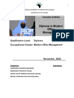 Diploma in Modern Office Management