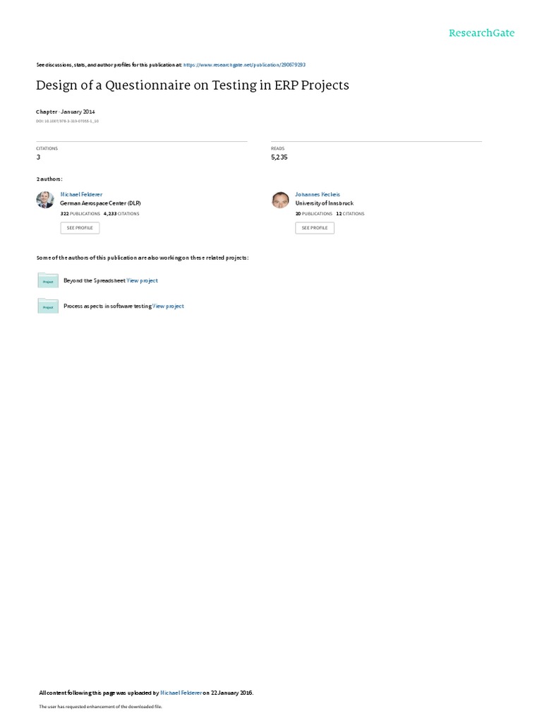 Erp Survey Report Insights Academy