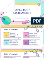 Effects of The Sacraments