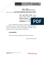Escrito de Depósito Judicial Exp. 416-2014