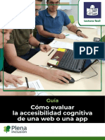Guia de Evaluacion de La Accesibilidad Cognitiva de Webs y Apps