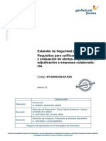 NT.00058.GN-SP - ESS Est Ndar de Seguridad y Salud. Requisitos para Calificaci N, Selecci N y Evaluaci N de of