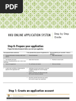 HKU Online Application System - Step by Step Guide 2022