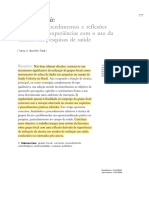 Grupos focais conceitos, procedimentos e reflexões baseadas em experiências com o uso da técnica em pesquisas de saúde