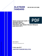 Ms Iso 9001-2015 (BM) Sirim Qas (Hgse) PDF