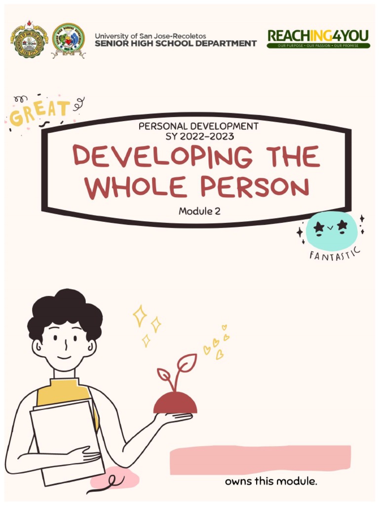 Module 2: Holistic Personal Development | PDF | Attitude (Psychology ...