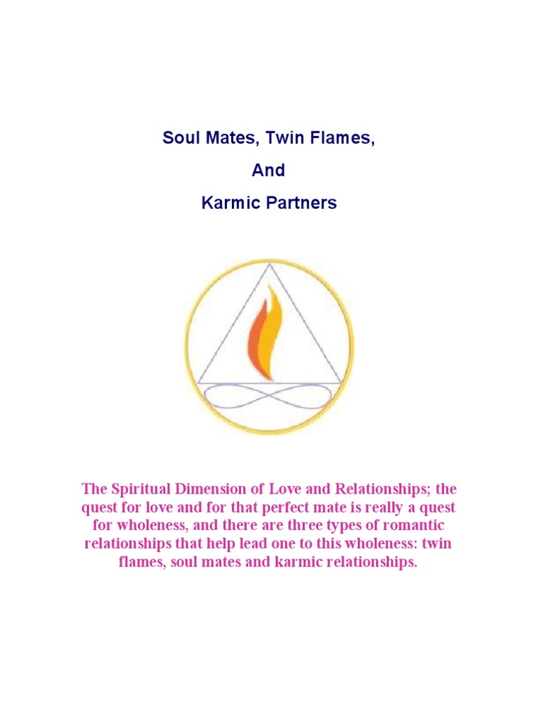 SOULMATES TWIN FLAMES AND KARMIC PARTNERS visual data 2